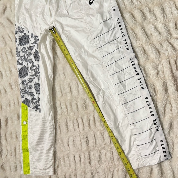 NIKE Women’s White Track Pants with Neon Accents - Picture 15 of 15